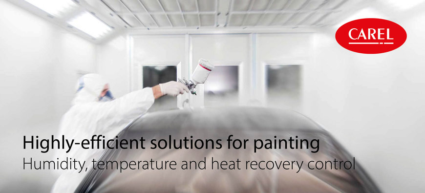 Highly-efficient solutions for painting: a new white paper from CAREL